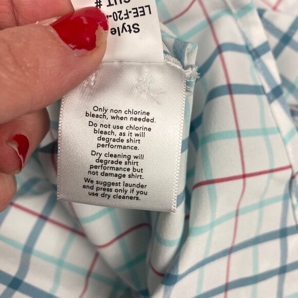 Mizzen+Main Shirt Mens XL Trim Leeward Button Down Stretch Collared - Picture 10 of 11